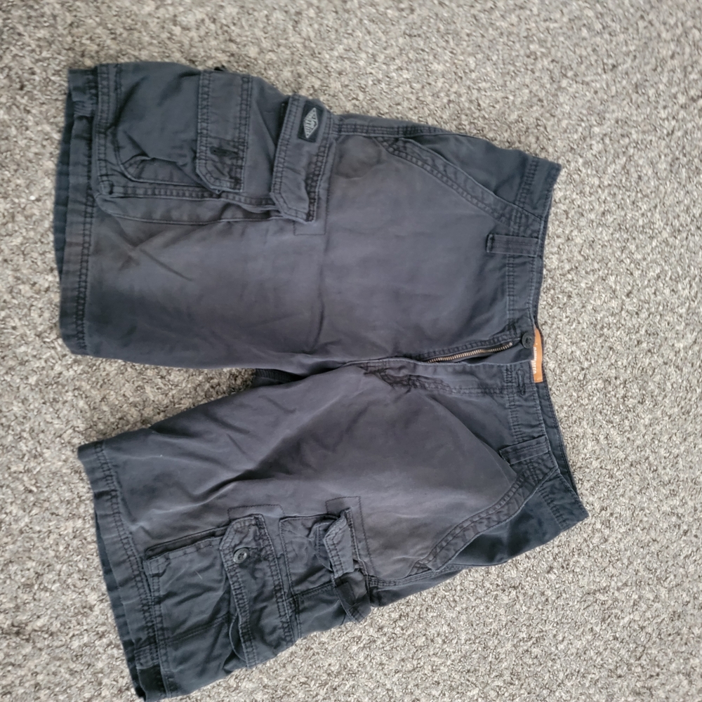 Lee Men's Cargo Shorts - Dark Gray